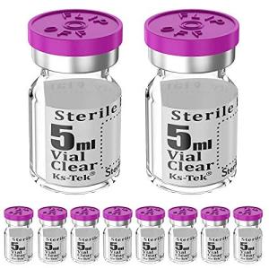 Sterile Empty Vials with Self-Sealing Port (5ml, 10)