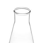2000mL Wide Neck Erlenmeyer Flask - Borosilicate Glass