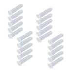 200Pcs 10ml Plastic Centrifuge Tubes with Snap Cap