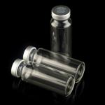 20ml Glass Sample Vials with Self-Healing Ports - 10 Pack