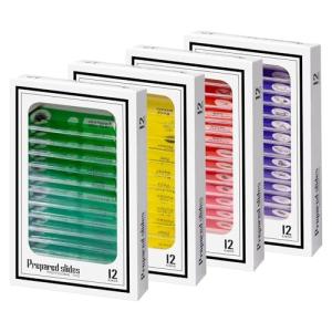 48-Piece Prepared Microscope Slides Set for Students