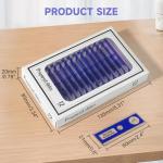 48-Piece Prepared Microscope Slides Set for Students