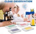 48-Piece Prepared Microscope Slides Set for Students