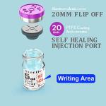 Sterile Empty Vials with Self-Sealing Port (5ml, 10)