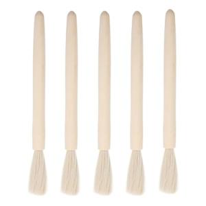 5-Pack Lab Cleaning Brushes with Wooden Handles