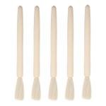5-Pack Lab Cleaning Brushes with Wooden Handles