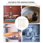 5-Pack Lab Cleaning Brushes with Wooden Handles