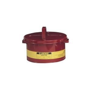 Justrite 2 Gallon Premium Coated Steel Bench Can