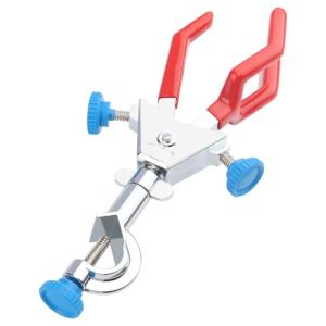Stonylab 3-Prong Rubber Coated Swivel Clamp