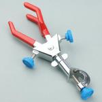 Stonylab 3-Prong Rubber Coated Swivel Clamp