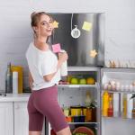 Geevon Waterproof Refrigerator Thermometer with External Sensor