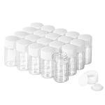 8ml Clear Glass Vial Set with Screw Caps