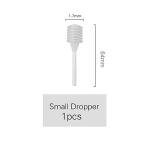 15pcs 3ml Frosted Glass Dropper Bottles Set