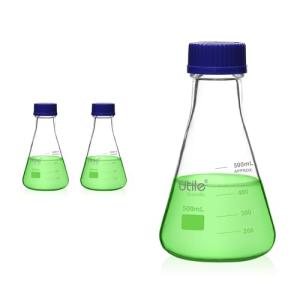 500ml Borosilicate Glass Erlenmeyer Flask Set