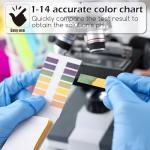 Famgee 8 Pack Universal pH Test Strips