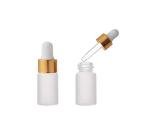 15pcs 3ml Frosted Glass Dropper Bottles Set