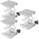 4x4 Inch Stainless Steel Lab Scissors Jack Set