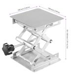 4x4 Inch Stainless Steel Lab Scissors Jack Set