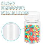 Wide Mouth Plastic Squeeze Bottles, 4 Pack