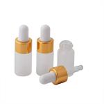 15pcs 3ml Frosted Glass Dropper Bottles Set