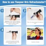 GYE Brix Refractometer for Wine and Beer