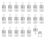 20-Pack 1ML Glass Bottles with Droppers