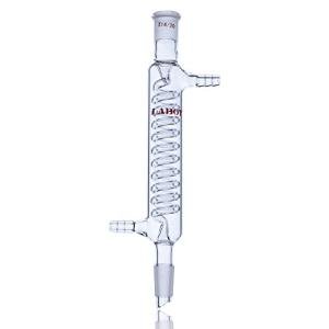 Laboy Glass Graham Condenser with Coiled Inner Tube