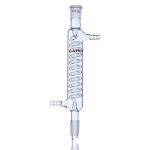 Laboy Glass Graham Condenser with Coiled Inner Tube
