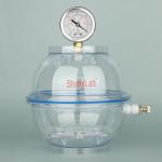 Stonylab 150mm Vacuum Desiccator with Gauge