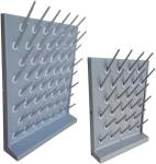 2 Pack Laboratory Drying Rack with 27 Pegs