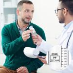 12 Pack 2oz Plastic Sample Bottles with Caps