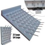 2 Pack Laboratory Drying Rack with 27 Pegs