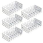 5 Pack Detachable Plastic Test Tube Rack