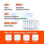 200 Packets Fonday Food Grade Silica Gel Bags