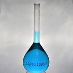 1000ml Borosilicate Glass Volumetric Flask Class A