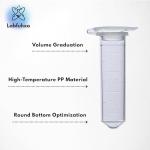 2.0ml Microcentrifuge Tubes with Flip Cap - 500 Pack