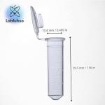 2.0ml Microcentrifuge Tubes with Flip Cap - 500 Pack