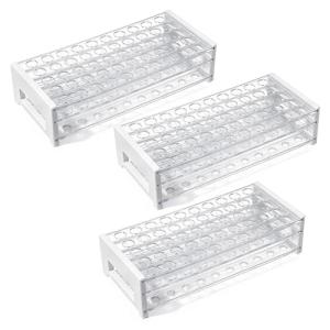 3 Pack Detachable Plastic Test Tube Rack