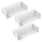 3 Pack Detachable Plastic Test Tube Rack