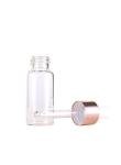 50-Pack Clear Glass Dropper Bottles (3ml)