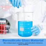 5000ml Glass Measuring Beaker Set - 2 Pcs