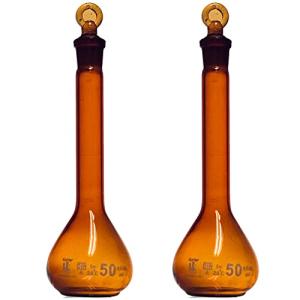 50ml Class A Volumetric Flask with Ground Stopper