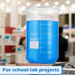 5000ml Glass Measuring Beaker Set - 2 Pcs