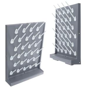 Wall Mounted Laboratory Drying Rack - 2 Pack