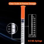 0.5ML 31G Lab Syringes, Pack of 100