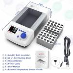 Digital Dry Bath Incubator with Heating Block & Sensor
