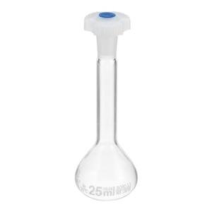 25ml Borosilicate Graduated Volumetric Flask with Cap