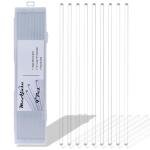 9Pcs Borosilicate Glass Stirring Rods - 12