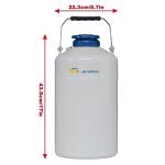 3L Portable Liquid Nitrogen Tank with Canisters