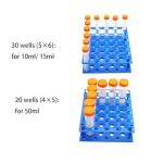 Test Tube Rack Holder for 10ml, 15ml, 50ml